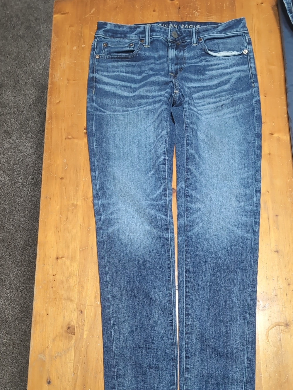American Eagle Outfitters Men’s Medium Blue Skinny Jeans